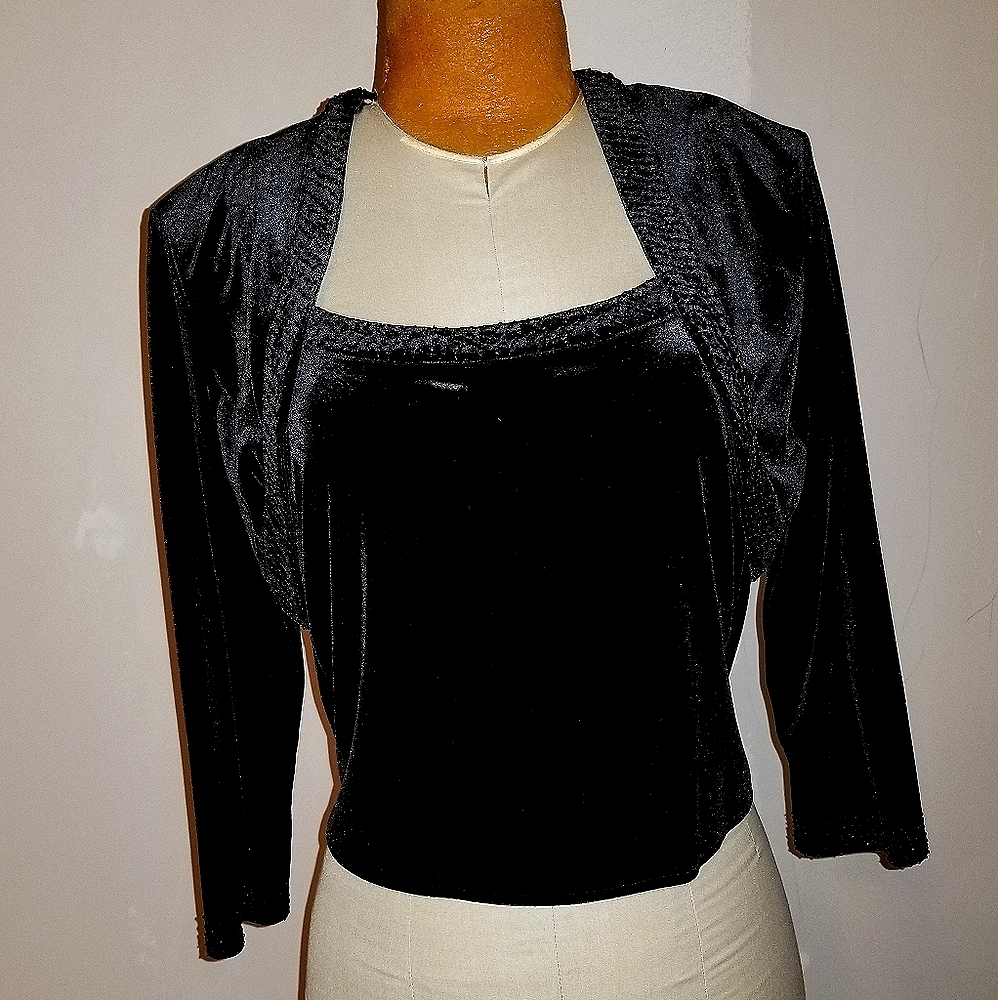 2 pc JS Boutique beaded top